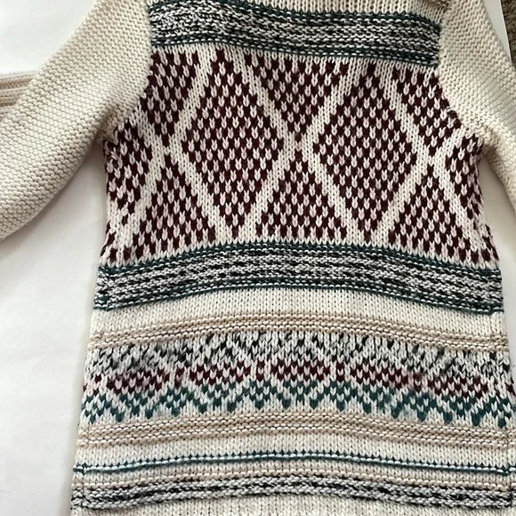 Hollister cream full-zip hooded sweater size small - Picture 6 of 7